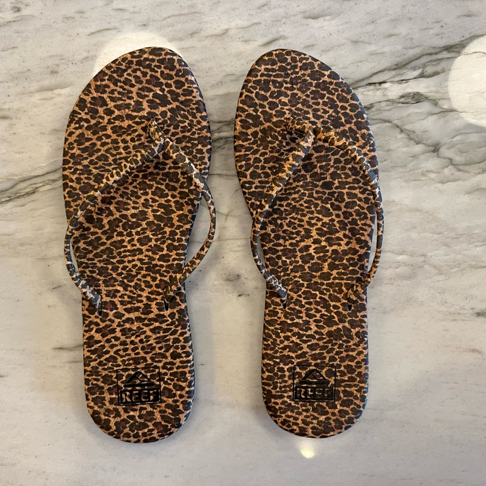 Reef Leopard Sandals
